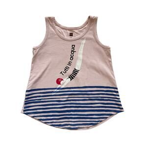 Tea Collection Italy Dive Right In Graphic Tank Size S(4-5)
